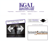 Tablet Screenshot of kgal.com