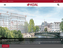 Tablet Screenshot of kgal.de